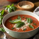 Tomato basil soup